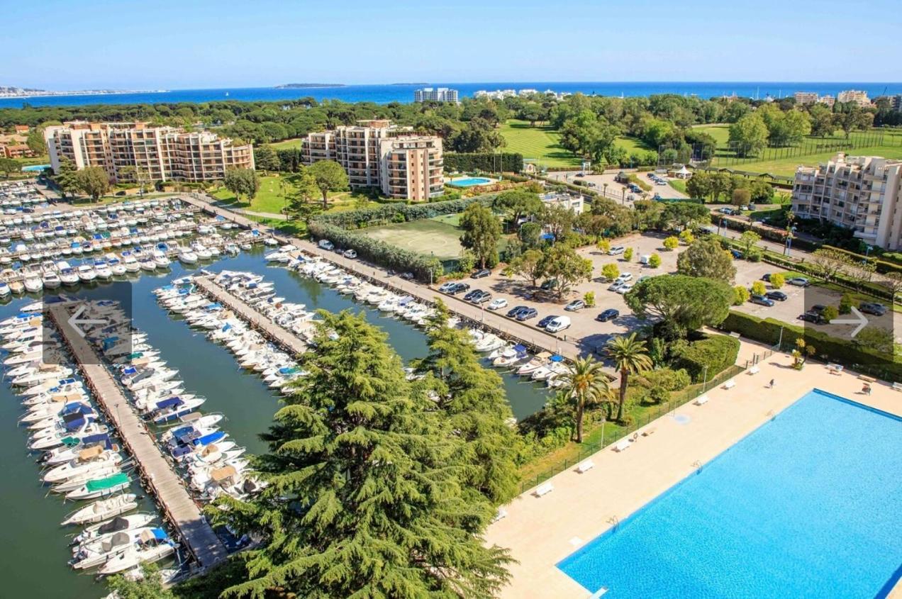My Resid Appart Cannes Marina Vue Piscine Mandelieu Exterior foto